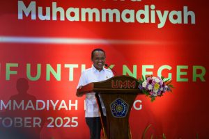 Canda Bahlil di Tanwir IMM: Belum Naik Panggung Sudah ‘Diolah’ Ketua Umum