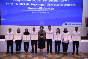 314 PPPK Bergabung di Setjen Kemendikdasmen, Suharti: Wujudkan Pendidikan Bermutu bagi Semua