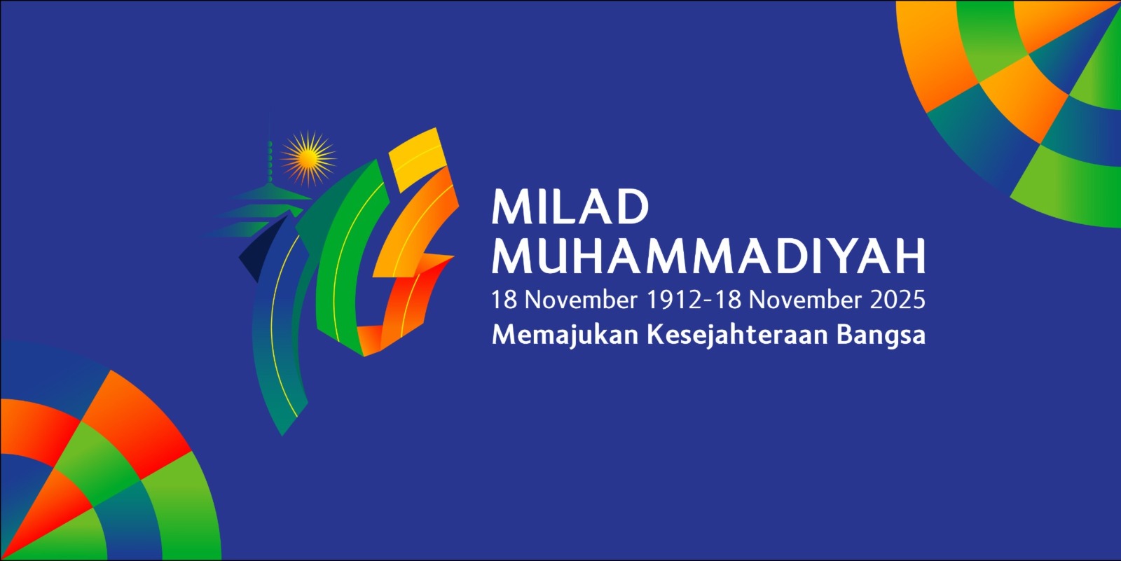 Tema Milad 113 Muhammadiyah Diumumkan, Link untuk Unduh Logo Resmi Tersedia di Sini