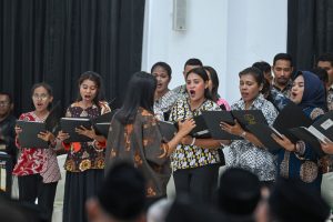 Sejuknya Toleransi di Pulau Kei: Paduan Suara Gereja Iringi Pengukuhan Pimpinan Daerah Muhammadiyah