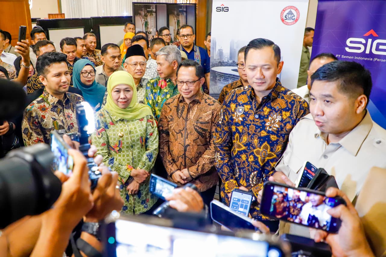 Tiga Menteri Turun Gunung ke Jatim Kebut Program Tiga Juta Rumah