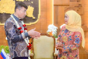 Jatim Gandeng Rusia Perkuat Sektor Maritim, Khofifah Sodorkan Potensi Perkapalan dan Pendidikan