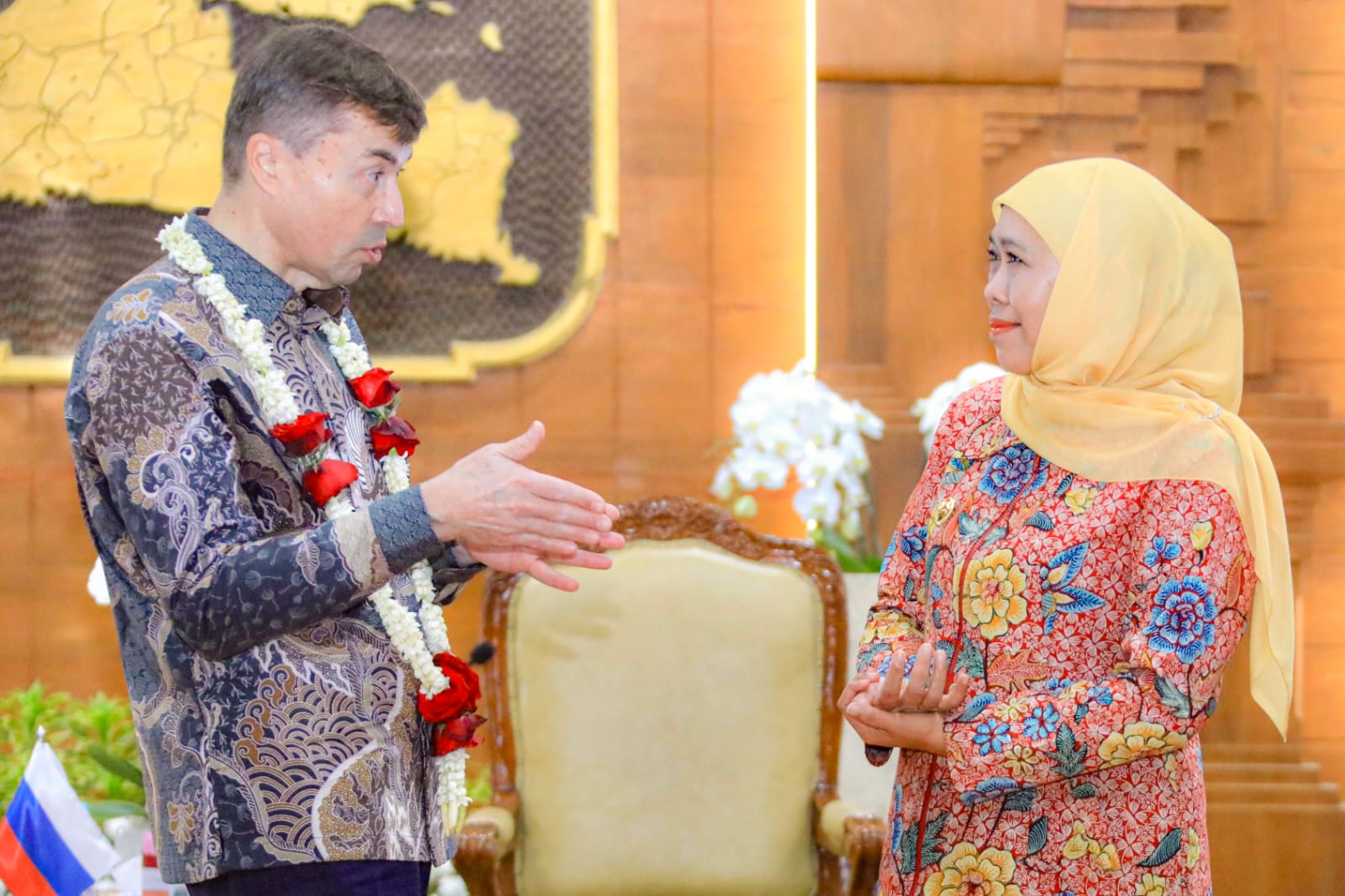 Jatim Gandeng Rusia Perkuat Sektor Maritim, Khofifah Sodorkan Potensi Perkapalan dan Pendidikan