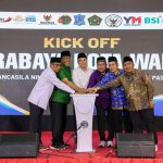Pemkot Surabaya resmi meluncurkan program Surabaya Kota Wakaf di Convention Hall, Jalan Arief Rahman Hakim, Rabu (1/10/2025). (Foto: Pemkot Surabaya)