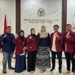 Jajaran pengurus DPD IMM Jatim menemui senator asal Jatim, Lia Istifhama alias Ning Lia. (Foto: Dok. DPD IMM Jatim)
