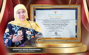 Raih Penghargaan Tertinggi ANRI, Gubernur Khofifah: Bukti Hasil Pengelolaan Arsip Jatim Tertib, Transparan dan Berteknologi