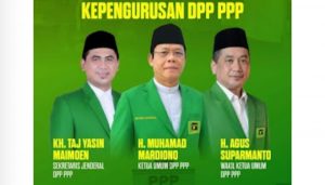 SK Menkum Resmi Disahkan: Ketum PPP Mardiono dan Wakil Ketum Agus Suparmanto