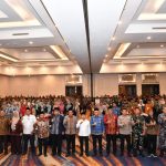 Seminar bertajuk “Syiar Quran dan Hadis dalam Merawat Kerukunan dan Melestarikan Lingkungan”, salah satu rangkaian kegiatan Seleksi Tilawatil Quran dan Hadis (STQH) Nasional ke-XXVIII di Kendari, Jumat (16/10/2025). (Foto: Kemendikdasmen)