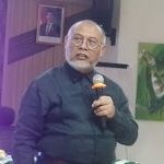 Bambang Widjojanto saat memaparkan materinya dalam SKN 2025 di Sleman. (Foto: Zaki/ IST)