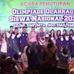 Momen penutupan O2SN 2025. Foto: Kemendikdasmen