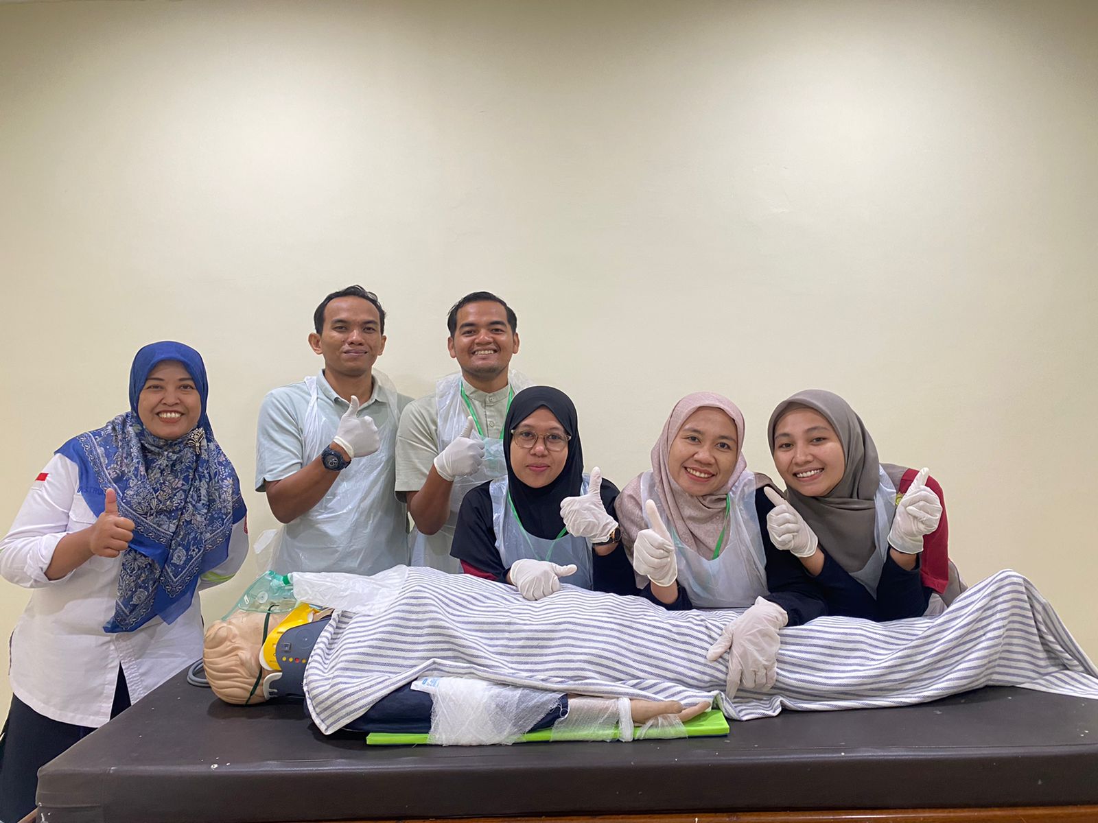 Ikuti Pelatihan BTCLS, Karyawan RSM Kalikapas Lamongan Tingkatkan Kualitas Layanan Kesehatan