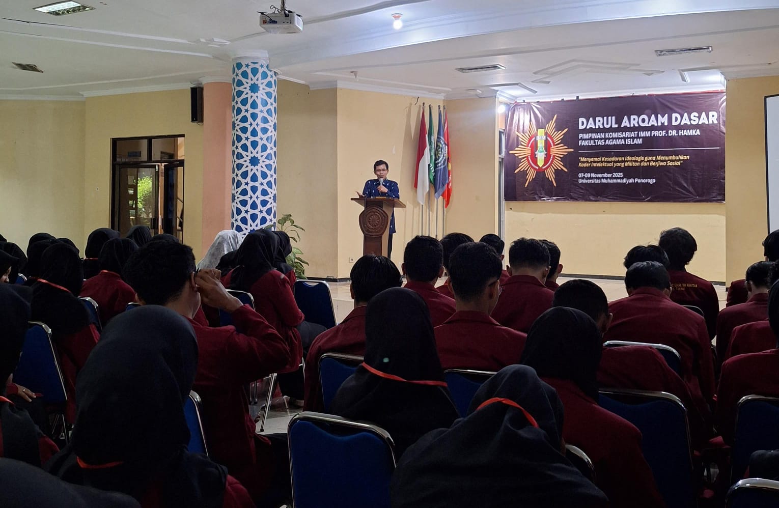 IMM Komisariat Hamka Catat Rekor Peserta DAD Terbanyak, Dekan FAI UMPO: Kader Harus Religius, Intelek, Humanis