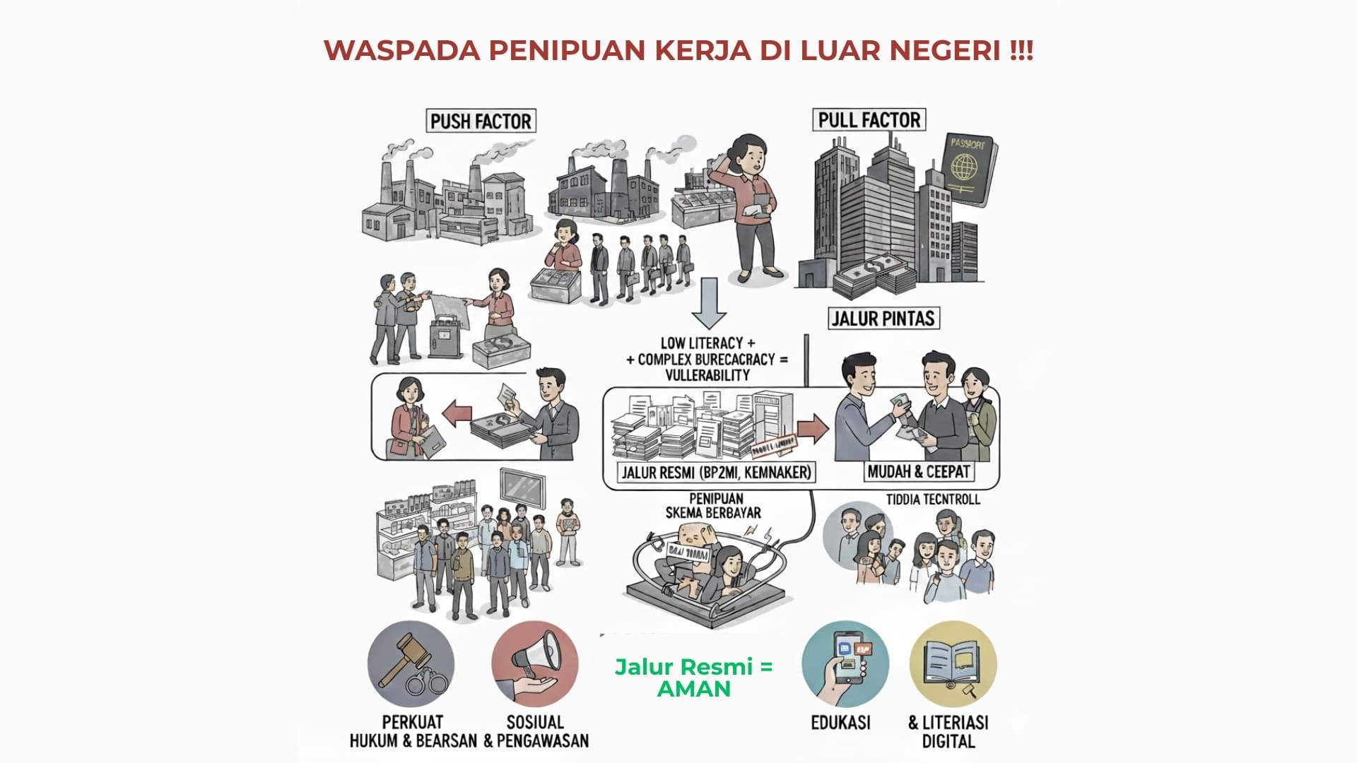 Waspada Penipuan Loker Luar Negeri! Pakar Minta Pemerintah Kuatkan Regulasi, Pengawasan, dan Edukasi Publik