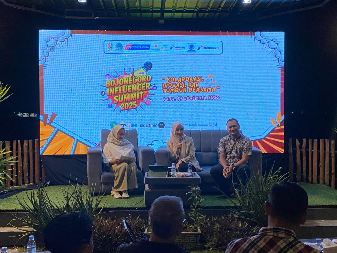 Bojonegoro Influencer Summit 2025, Sri Wahyuni: Content Creator jadi Pilar Ekonomi