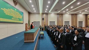 71 Advokat Diambil Sumpah, KPT Banda Aceh: Jaga Wibawa yang Ada pada Jabatan Anda!