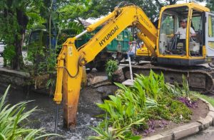 Atasi Banjir di Depan Lippo Plaza Sidoarjo, Rumah Pompa Siaga 24 Jam dan Maksimalkan Pembersihan Saluran Air