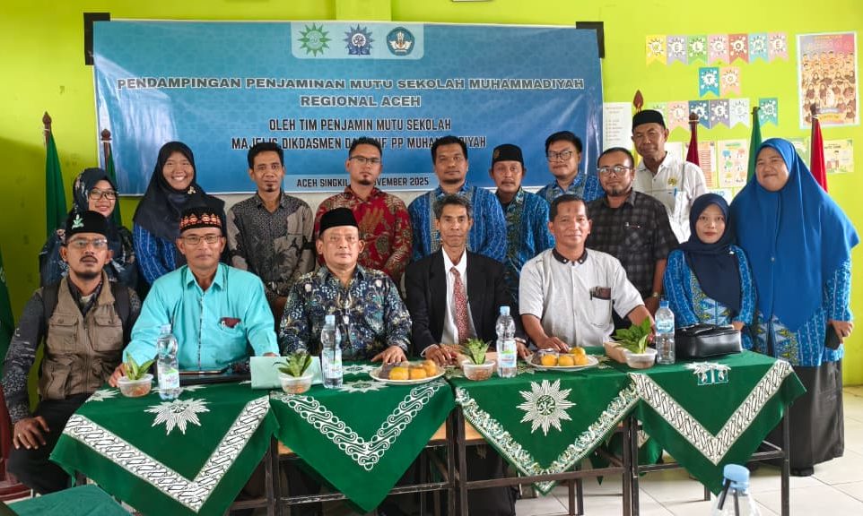 Momentum HGN, Dikdasmen PNF PWM Aceh Lakukan Pendampingan Penjaminan Mutu Sekolah