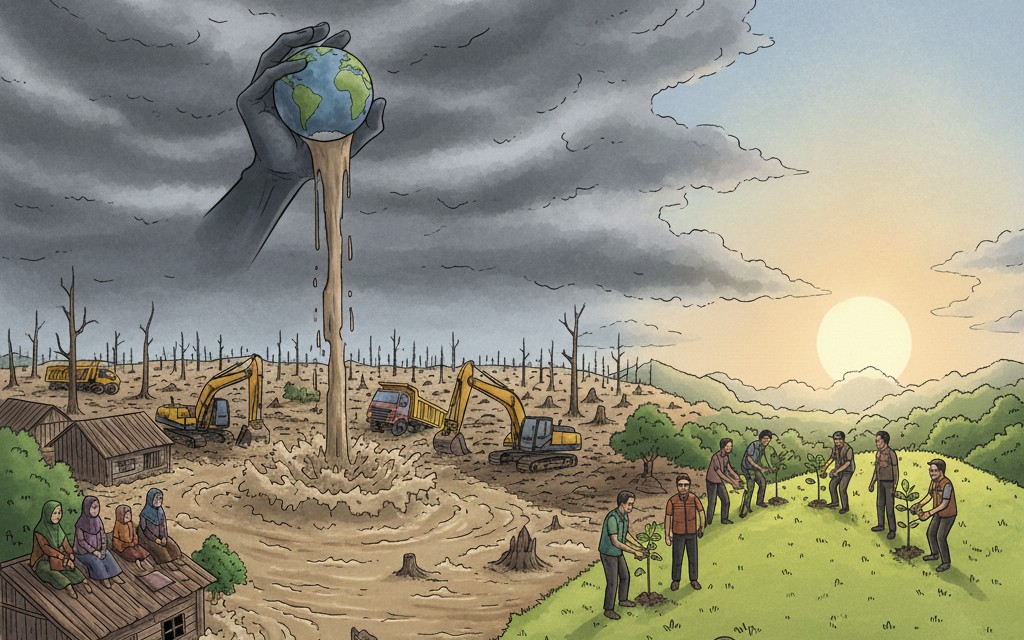 Duka Sumatera dan Luka Ekologis: Sebuah Gugatan dari Timur Indonesia