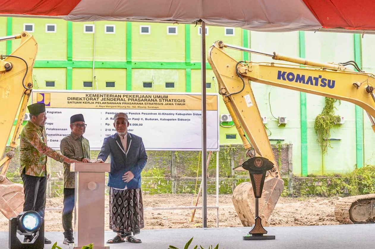 Cak Imin Pimpin Groundbreaking Al Khoziny: Pesantren Wajib Bangkit dan Aman!