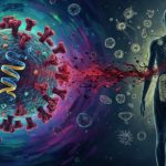 Virus HIV. (Ilustrasi dibuat menggunakan SORA)