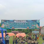Suasana HW Camp di lahan baru SD Muhammadiyah 10 Bakung Temenggungan, Balongbendo, Sidoarjo. (Foto: Kholid/ IST)