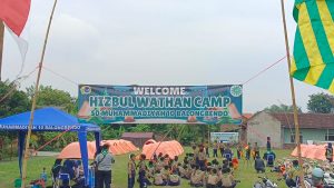 Sambut Milad ke-107 Hizbul Wathan, Ratusan Siswa SD Muhammadiyah 10 Balongbendo Ikuti HW Camp