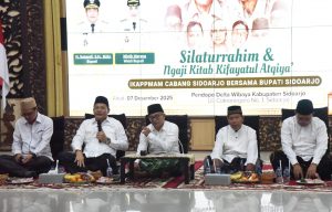Mujahadah Kubro Satukan Ribuan Jemaah di Pendopo Sidoarjo, Bupati Subandi Ajak Doakan Negeri