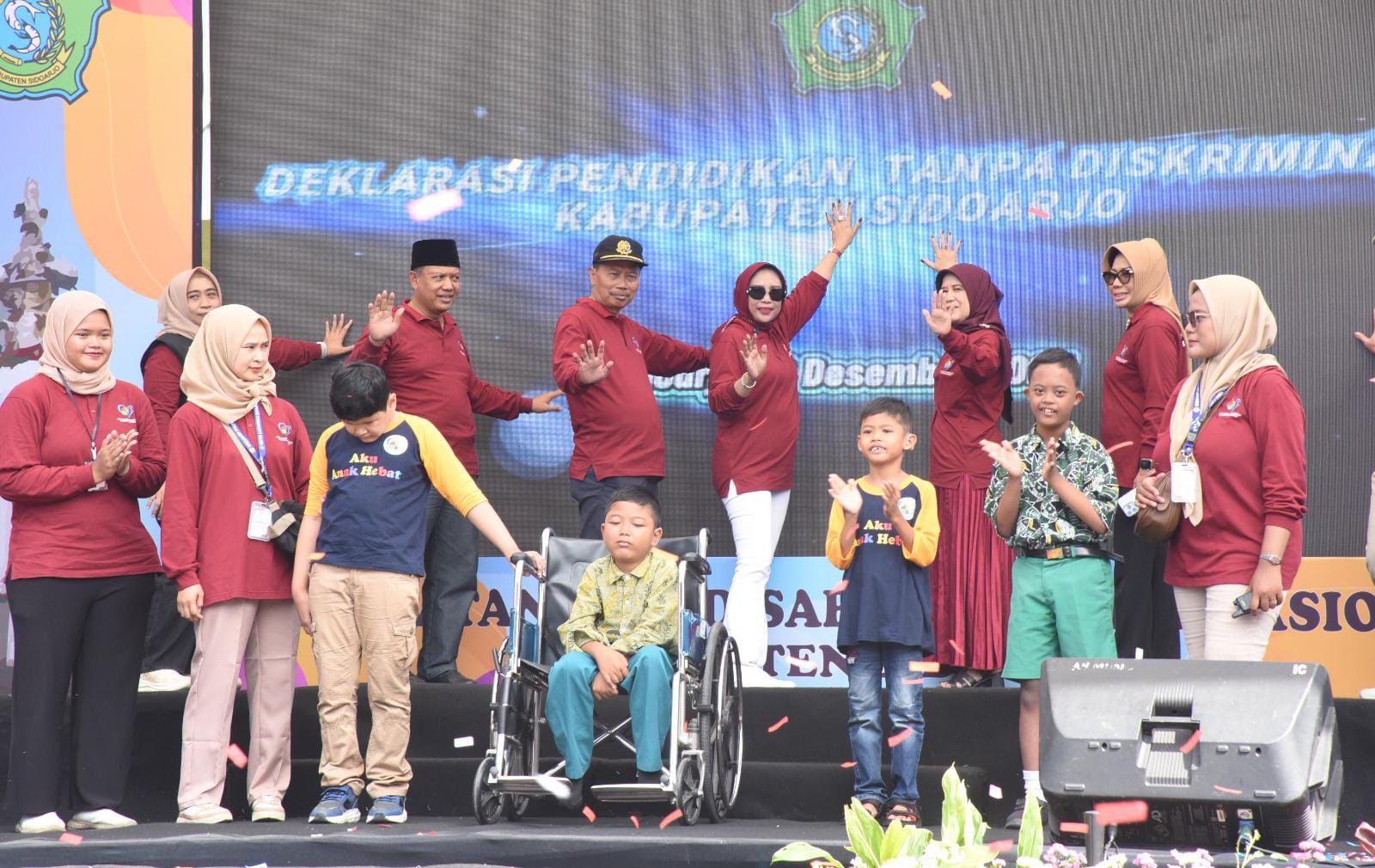 Komitmen Wujudkan Pendidikan Inklusif, Pemkab Sidoarjo Deklarasi Sekolah Tanpa Diskriminasi