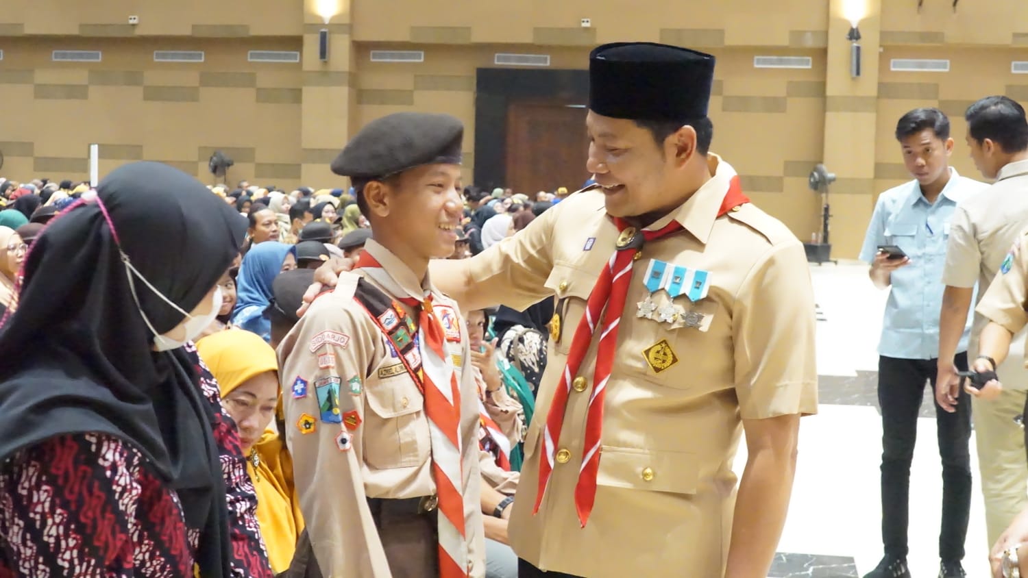 Lantik Ratusan Pramuka Garuda Sidoarjo, Bupati Subandi: Simbol Ketekunan, Kedisiplinan, dan Komitmen