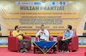 Kuliah Praktisi Prodi Kesos UMM: Tantangan dan Peluang Pekerja Sosial Koreksional di Pemasyarakatan
