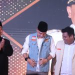 Dari kiri: Ketua PDM Kota Surabaya Dr M Ridlwan MPd, Wali Kota Surabaya Eri Cahyadi, Ketua PDPM Surabaya Alfianur Rizal. (Foto: Dok.)