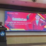 Ketua Umum DPD IMM Jatim, Devi Kurniawan menyampaikan sambutan dalam pembukaan DAMNas IMM Malang Raya, Sabtu (20/12/2025). (Foto: IST)