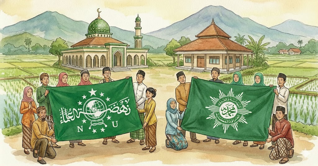 Muhammadiyah-NU: Belajar Toleran pada Kang Partono dan Mbak Mami