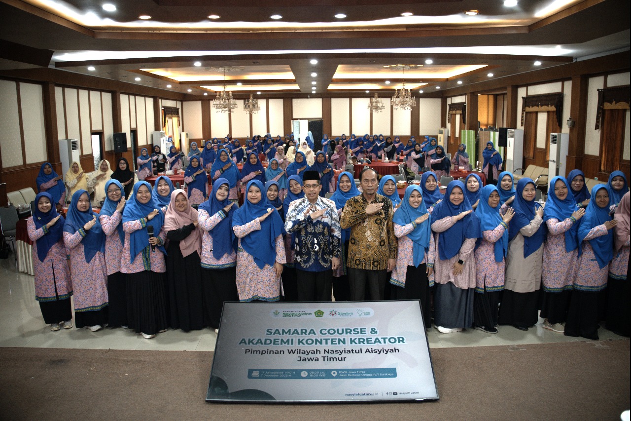 PWNA Jatim Gelar Akademi Kreator Konten dan Samara Course, Perkuat Dakwah Perempuan di Era Digital