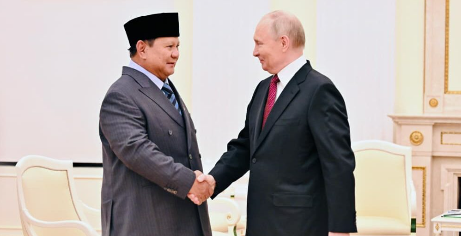 Apa Isi Percakapan Prabowo dan Putin di Istana Kremlin?
