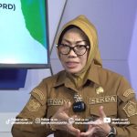 Sekda Kabupaten Sidoarjo, Dr Fenny Apridawati SKM MKes, saat menjadi narasumber dalam Makluma Podcast yang ditayangkan di kanal YouTube MaklumatID. (Foto: Tangkapan layar/ Ubay NA)
