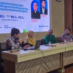 Dialog dan refleksi bersama melalui bedah buku bertajuk “Perjuangan Forum Komunikasi Antar Umat Beragama (FKAUB) Malang Raya dalam Mewujudkan Moderasi Beragama,” yang berlangsung di Auditorium Masjid Lantai 2 UMM, Selasa (16/12/2025) lalu. (Foto: Dok. Panitia)
