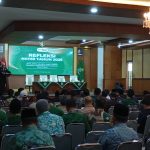 Suasana forum refleksi akhir tahun 2025 yang digelar atas kolaborasi MHH, MLHPB, MPW, LHKP, dan LBHAP Pimpinan Wilayah Muhammadiyah Jawa Timur, Ahad (14/12/2025). (Foto: Ubay NA/ IST)