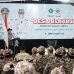 Pembukaan Retret Desa Beraksi di Puslat Rindam V/Brawijaya Malang, Rabu (3/12/2025). Kegiatan ini diikuti seluruh Kepala Desa se-Sidoarjo dan digelar hingga 5 Desember 2025 mendatang. (Foto: Humas)