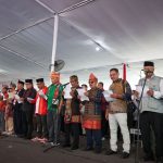 Deklarasi Surabaya Bersatu di Halaman Balai Kota Surabaya, Rabu (31/12/2025). (Foto: Pemkot)