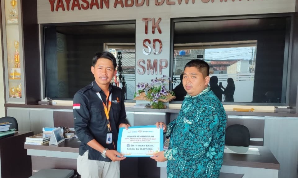 Dikenal Amanah dan Terpercaya, SD IT Insan Kamil Percayakan Donasi untuk Bencana Sumatera Lewat Lazismu Lampung