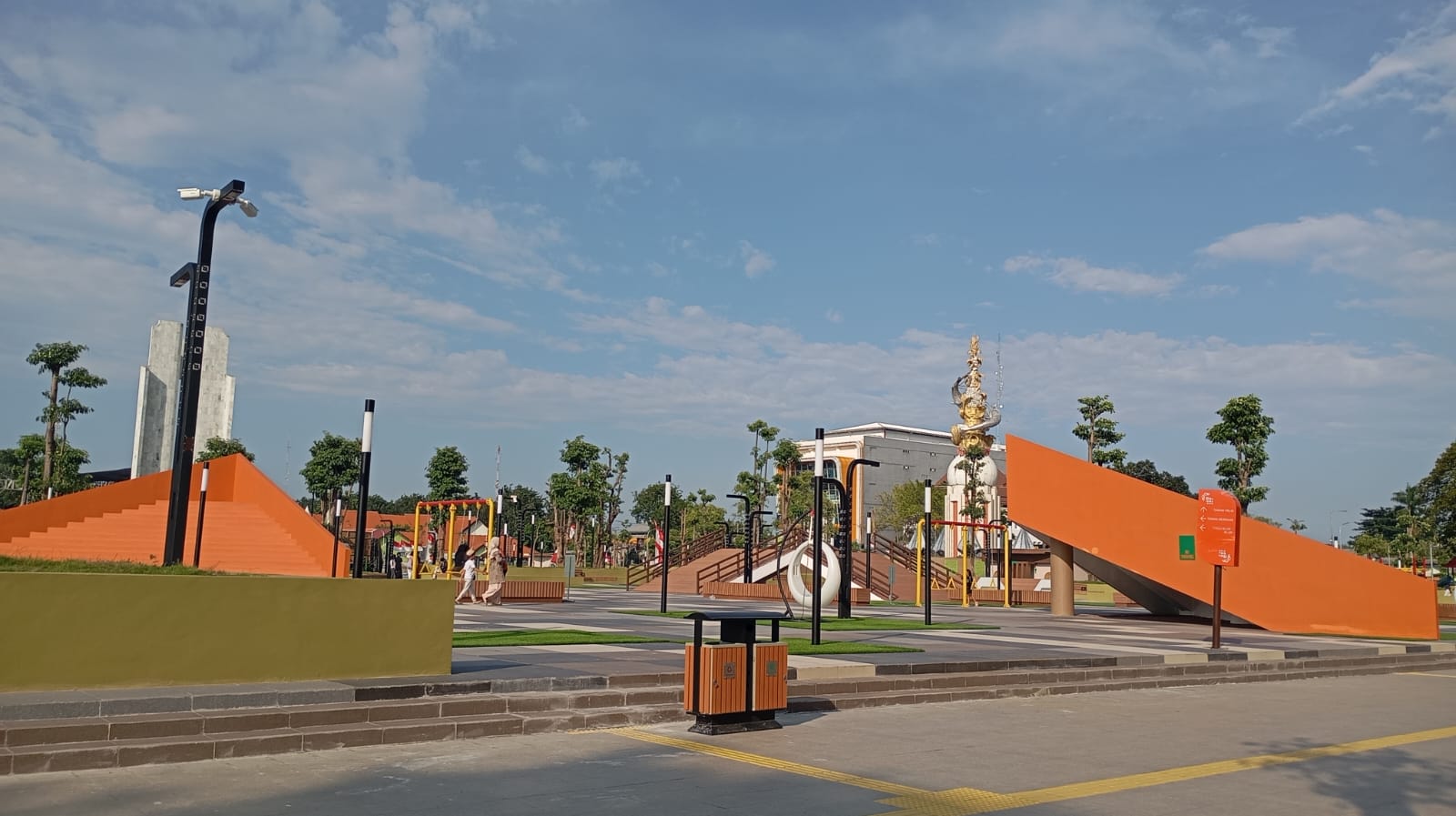 Lama Dinantikan, Alun-alun Sidoarjo Akhirnya Dibuka Kembali, Apa Saja Fasilitas Barunya?