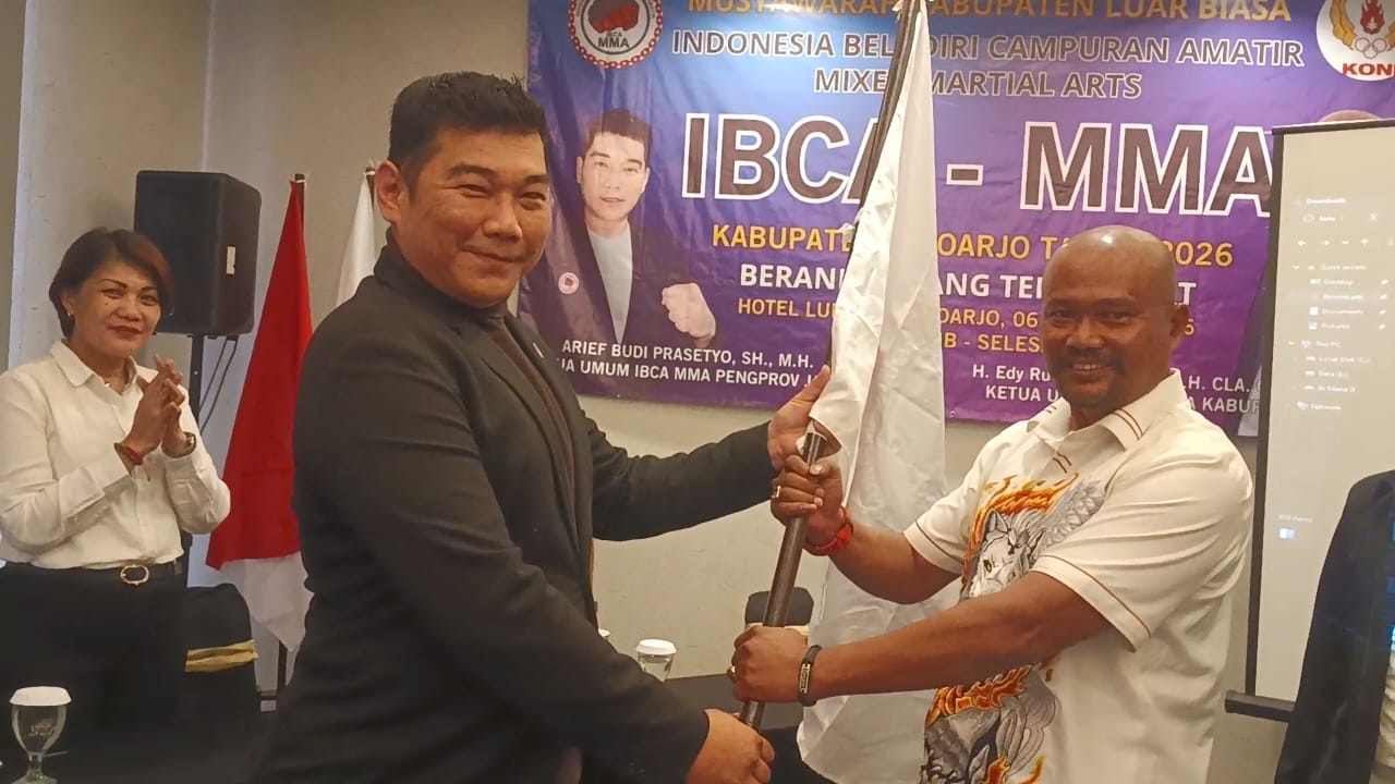 Terpilih Jadi Ketum IBCA MMA Sidoarjo 2025-2029, H. Etar: Siap Cetak Atlet Berprestasi