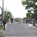 Proyek pembangunan Jembatan Banjarsari di Kecamatan Buduran yang telah rampung sepenuhnya pada akhir Desember 2025 lalu. (Foto: Dok.)