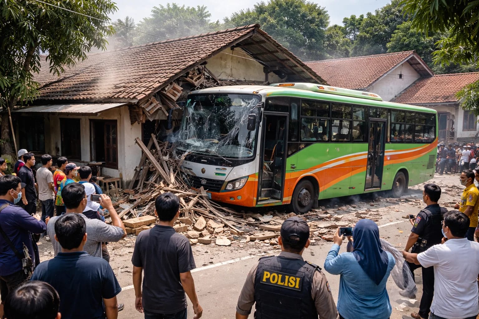 Kediri Darurat Bus ‘Ngeblong’