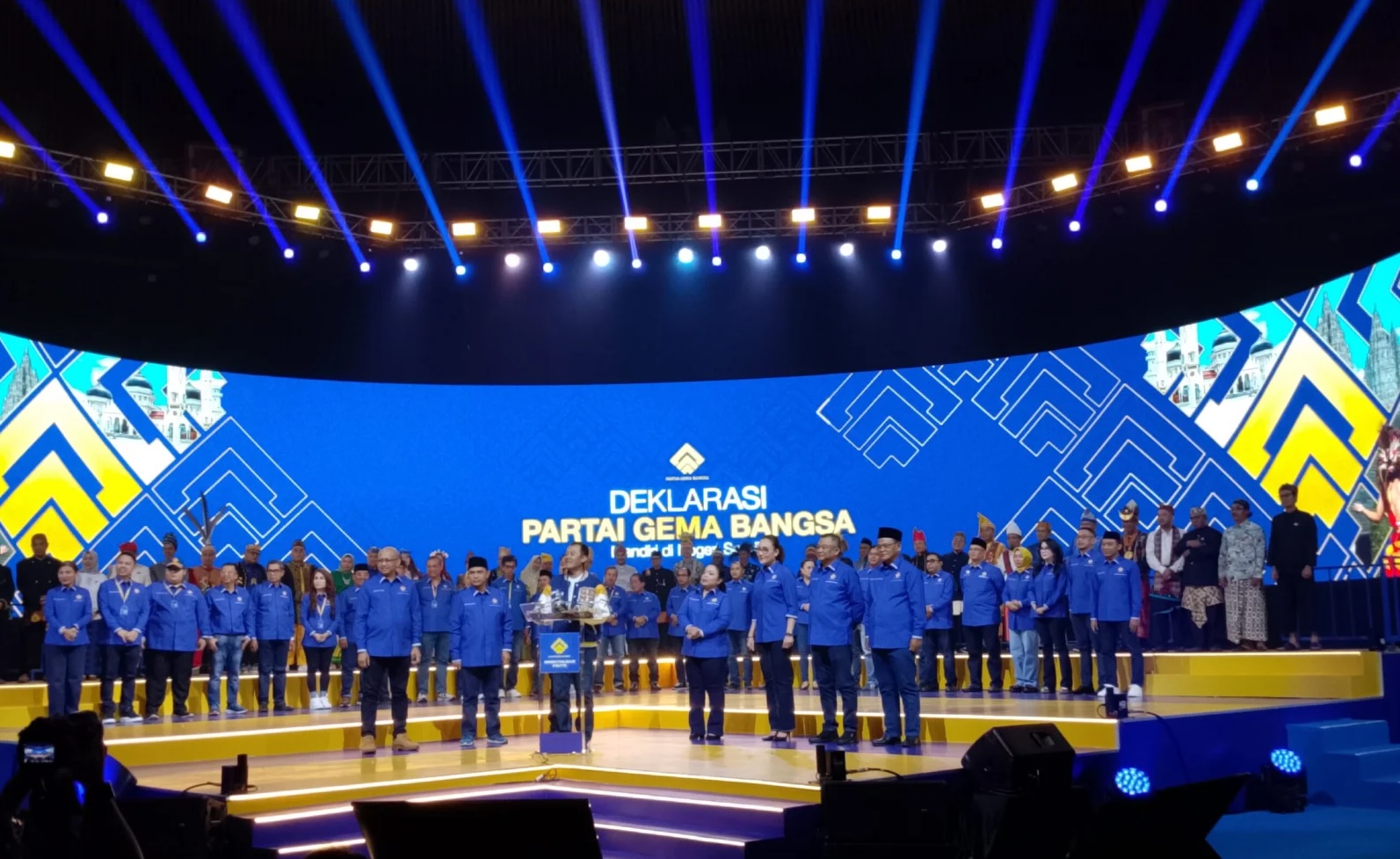 Deklarasi Partai Gema Bangsa: Bukan Milik Korporasi, Dukung Prabowo di 2029