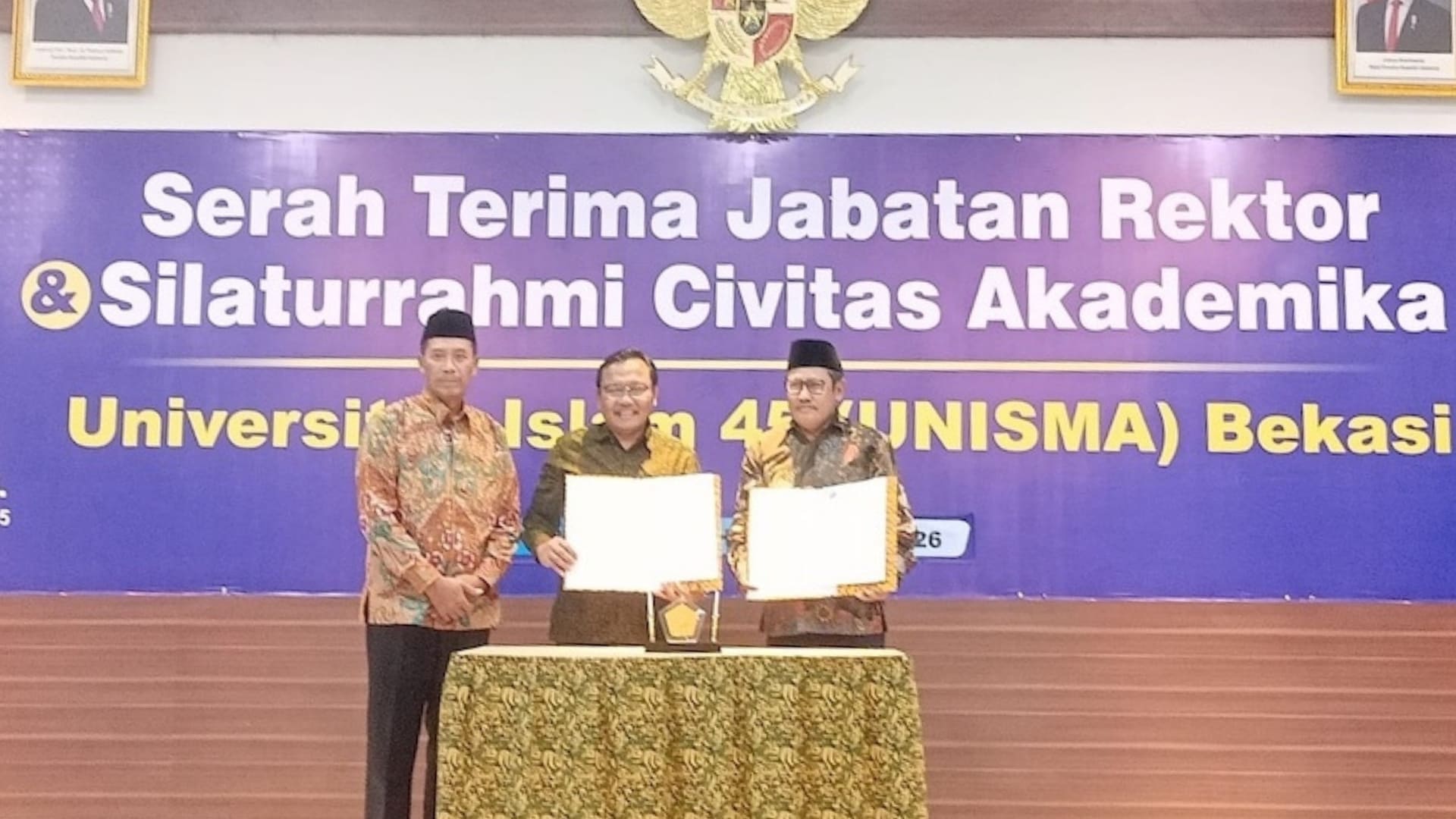 Serah Terima Jabatan Rektor, Unisma Bekasi Resmi Bertransformasi Menjadi UM.ID