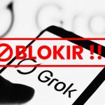 Chatbot berbasis AI milik platform X, Grok, diblokir sementara oleh Kementerian Komdigi mulai Sabtu (10/1/2026). (Ilustrasi: Ubay NA/ IST)