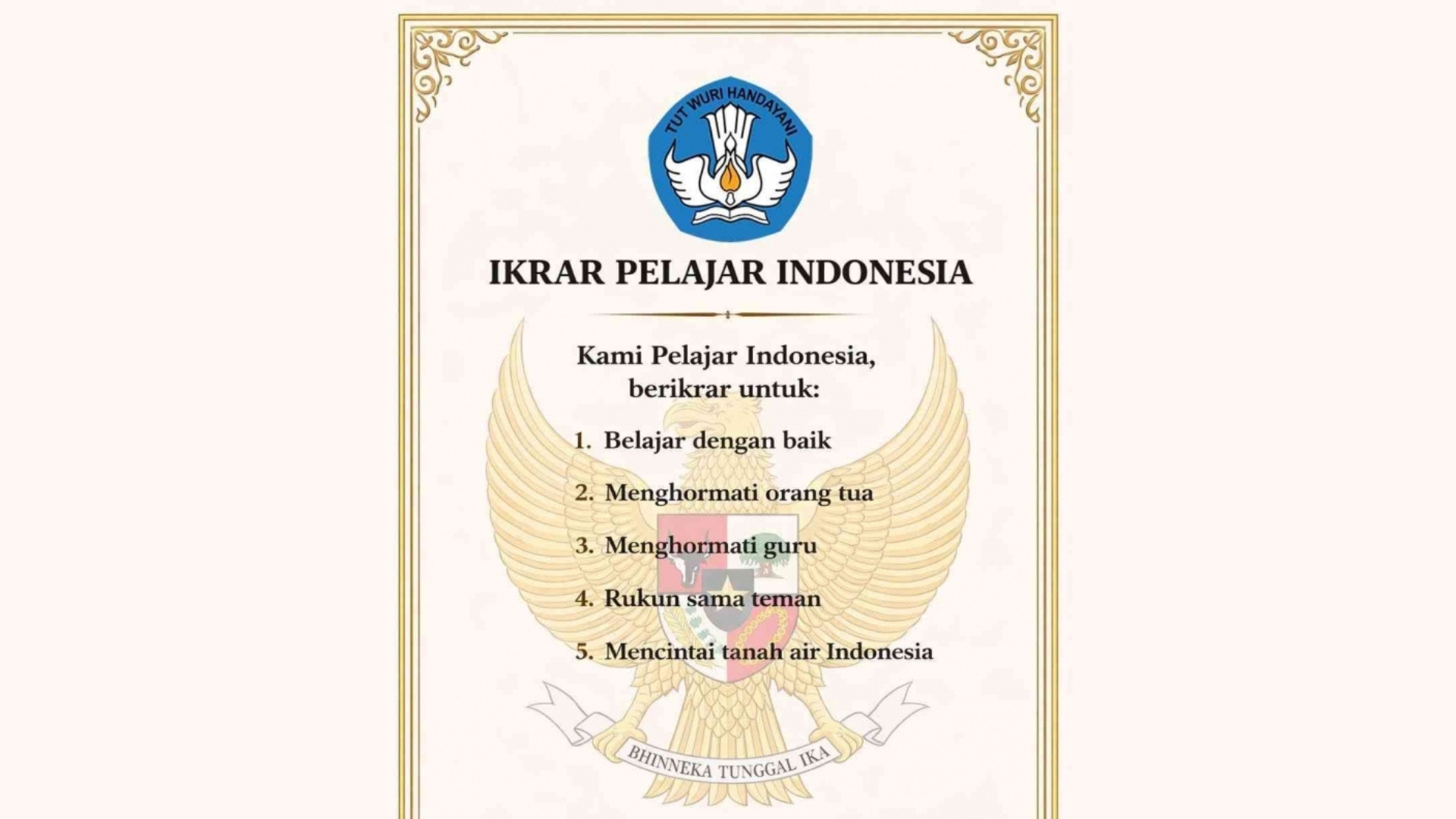 Ikrar Pelajar Indonesia Dibacakan saat Upacara Bendera, Begini Isinya