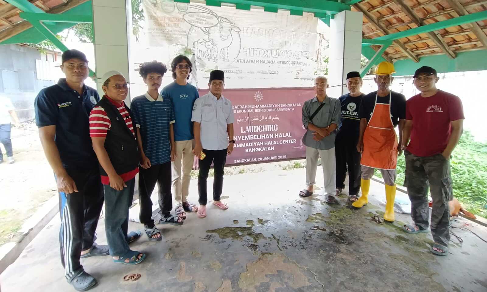 Luncurkan Program Penyembelihan Halal, Muhammadiyah Bangkalan Perkuat Ekonomi Kader dan Umat